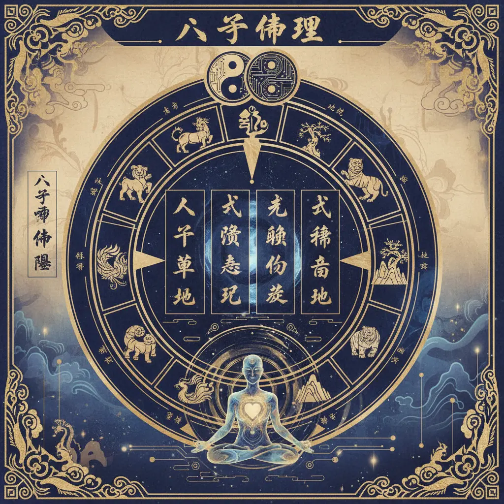 八字命理 - 八字命盤