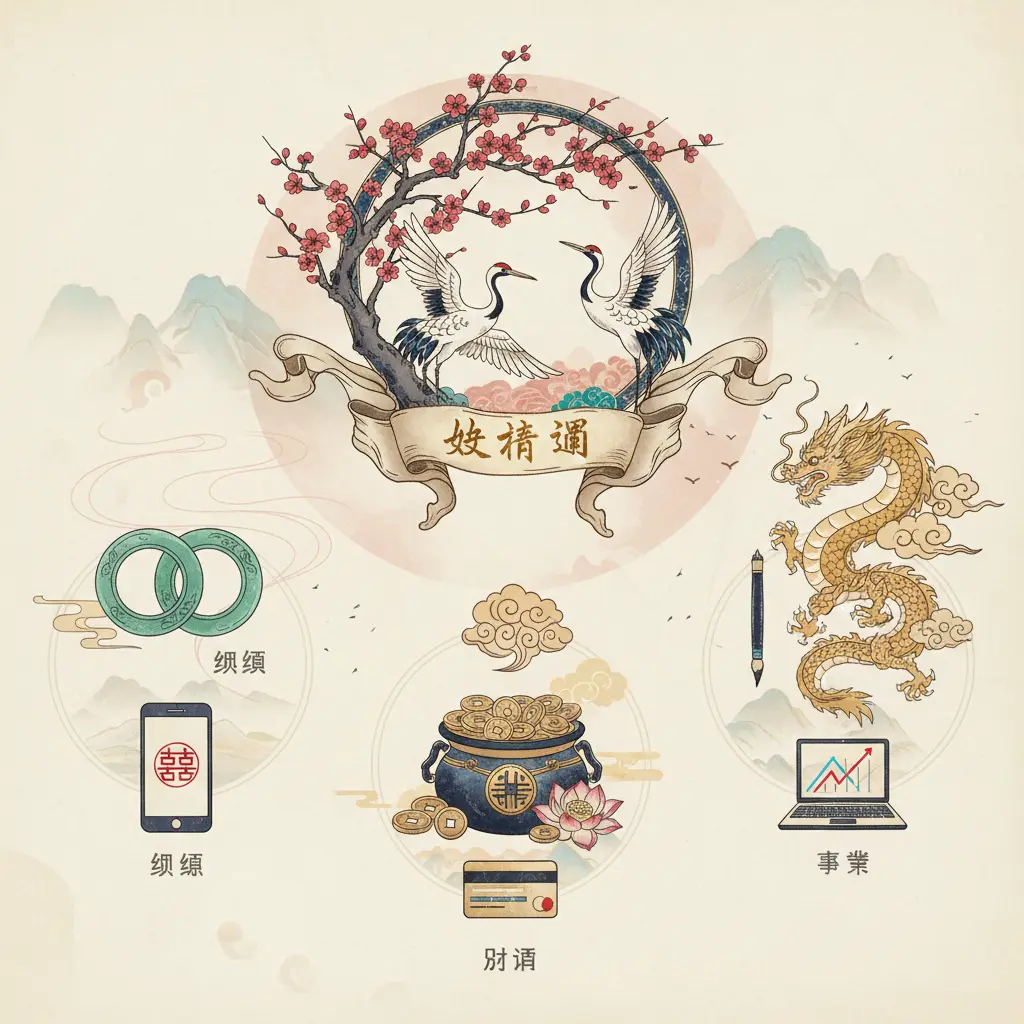 姻緣事業財運 - 婚姻運