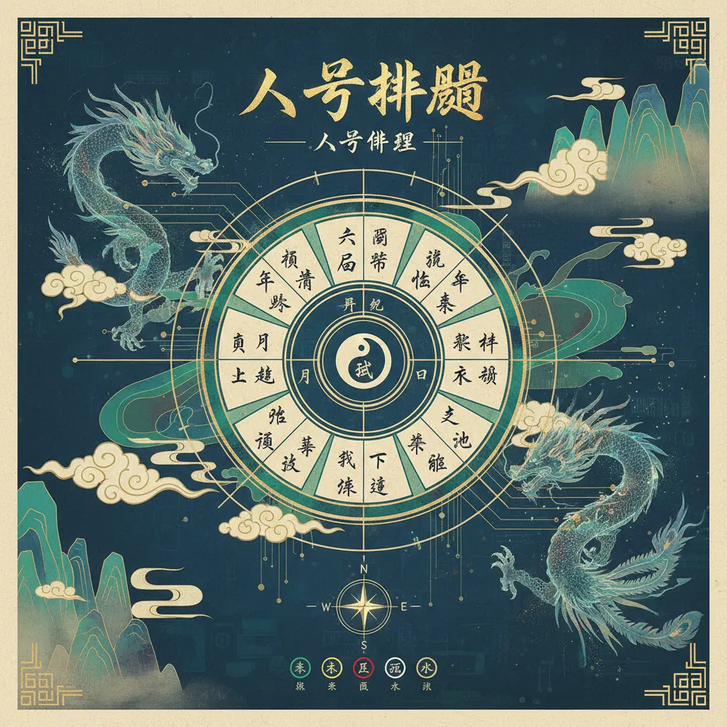 八字命理 - 八字排盤