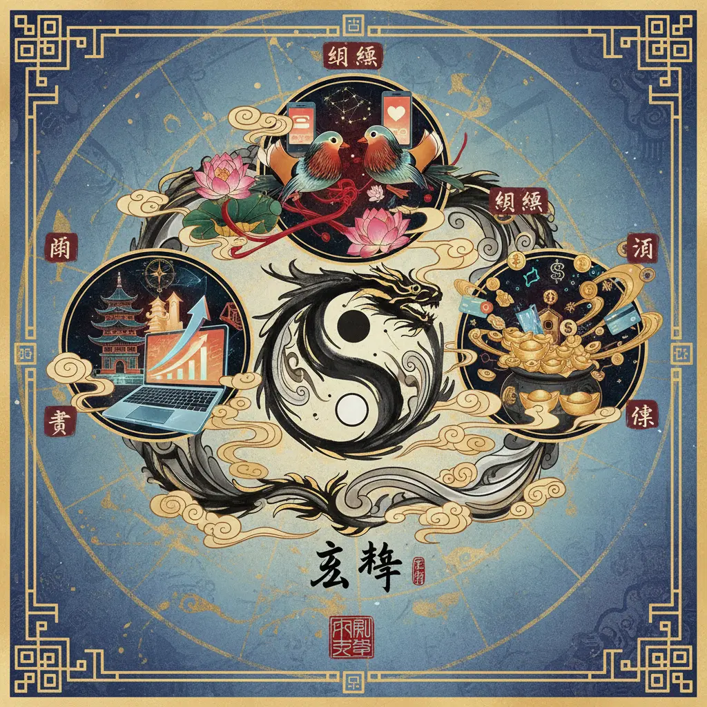 姻緣事業財運 - 玄學