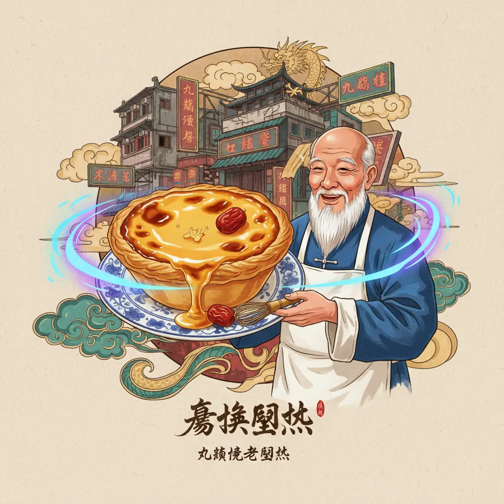 九龍城老師傅 - 豪華蛋撻