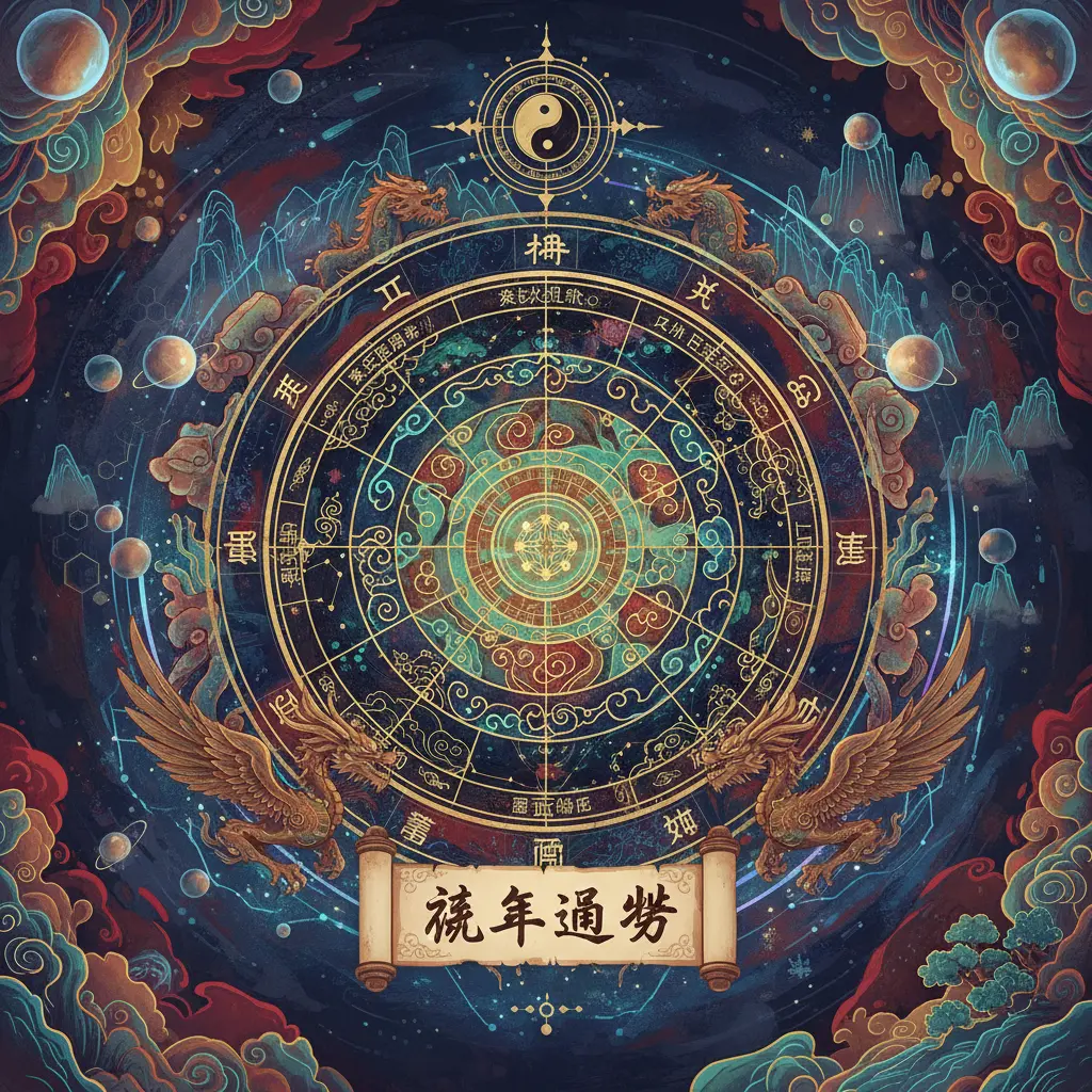 流年運勢 - 星盤