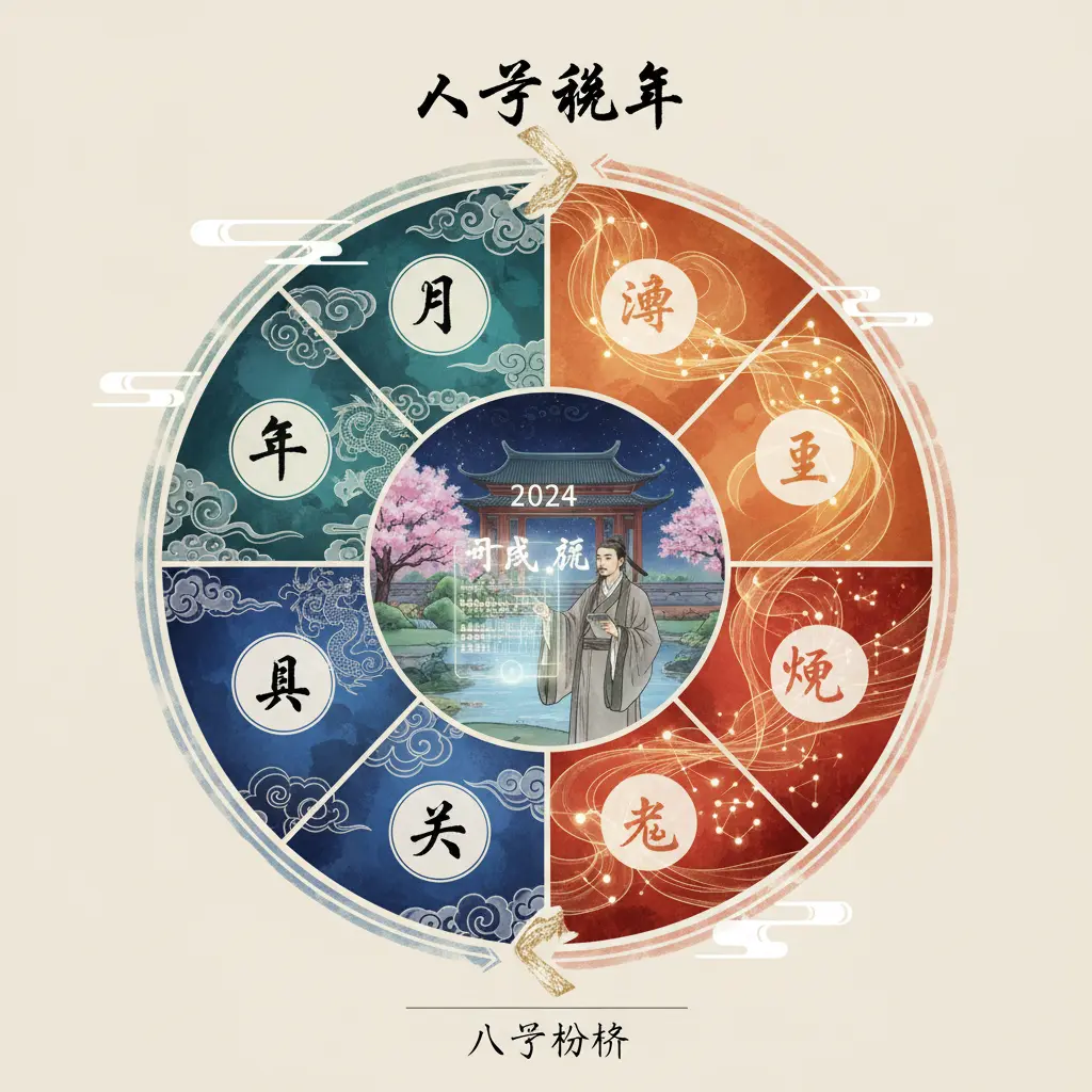 八字分析 - 八字流年