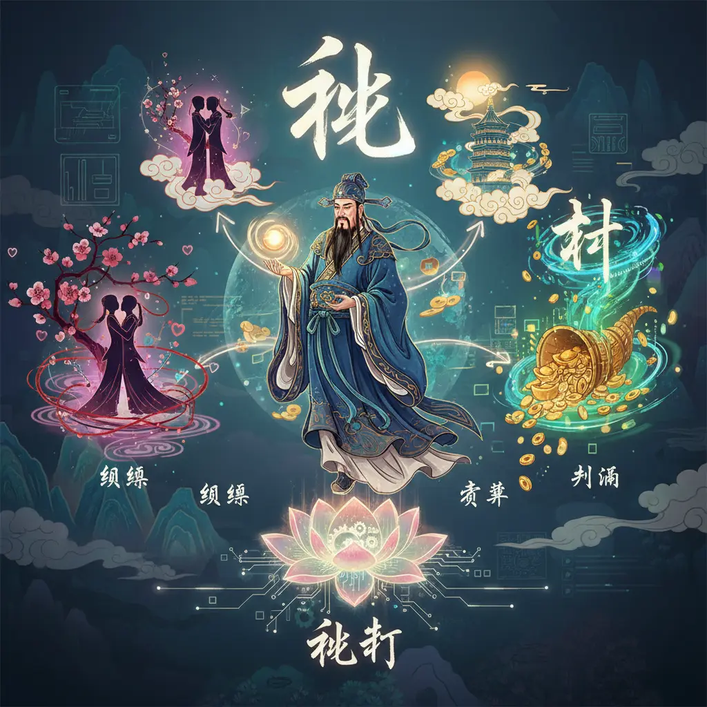 姻緣事業財運 - 仙術