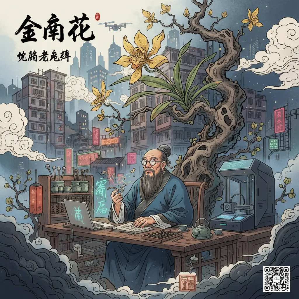 九龍城老師傅 - 金蘭花