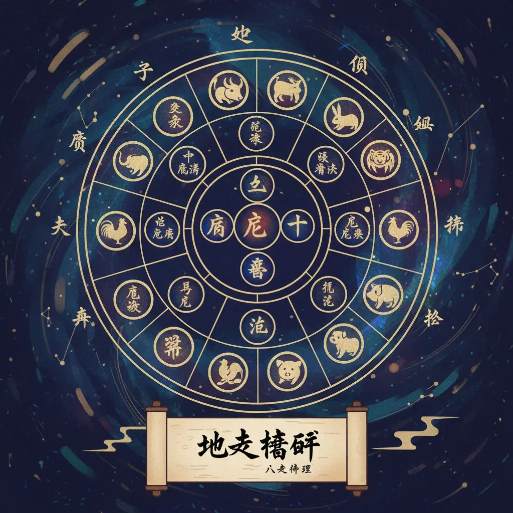 八字命理 - 地支藏幹