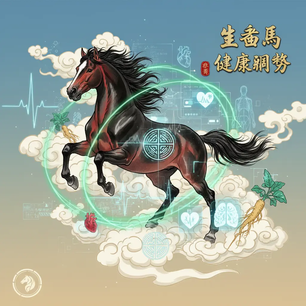 健康運勢 - 生肖馬