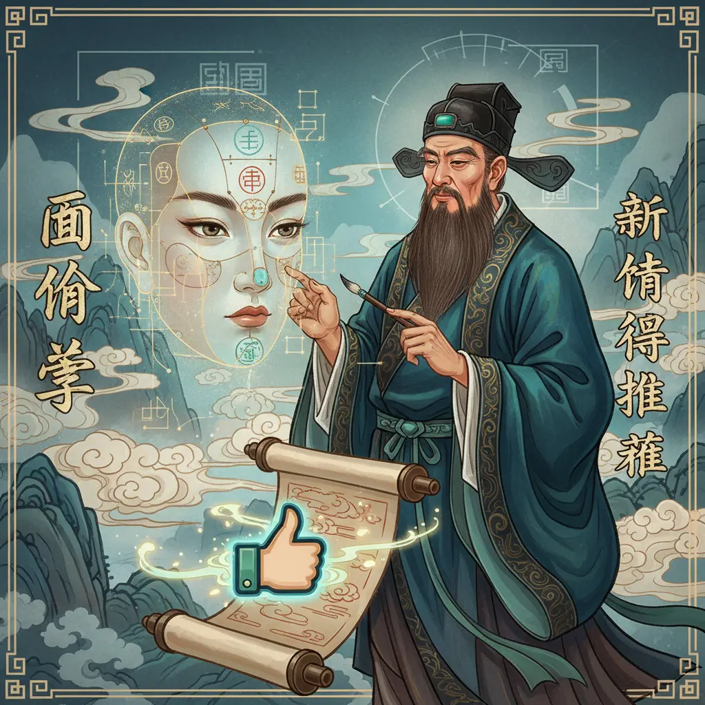 算命師傅推薦 - 面相學