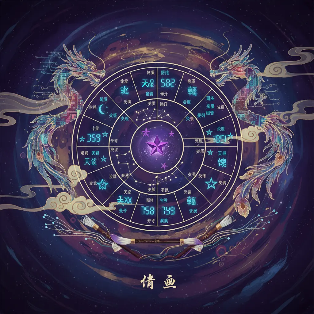 紫微鬥數 - 命盤