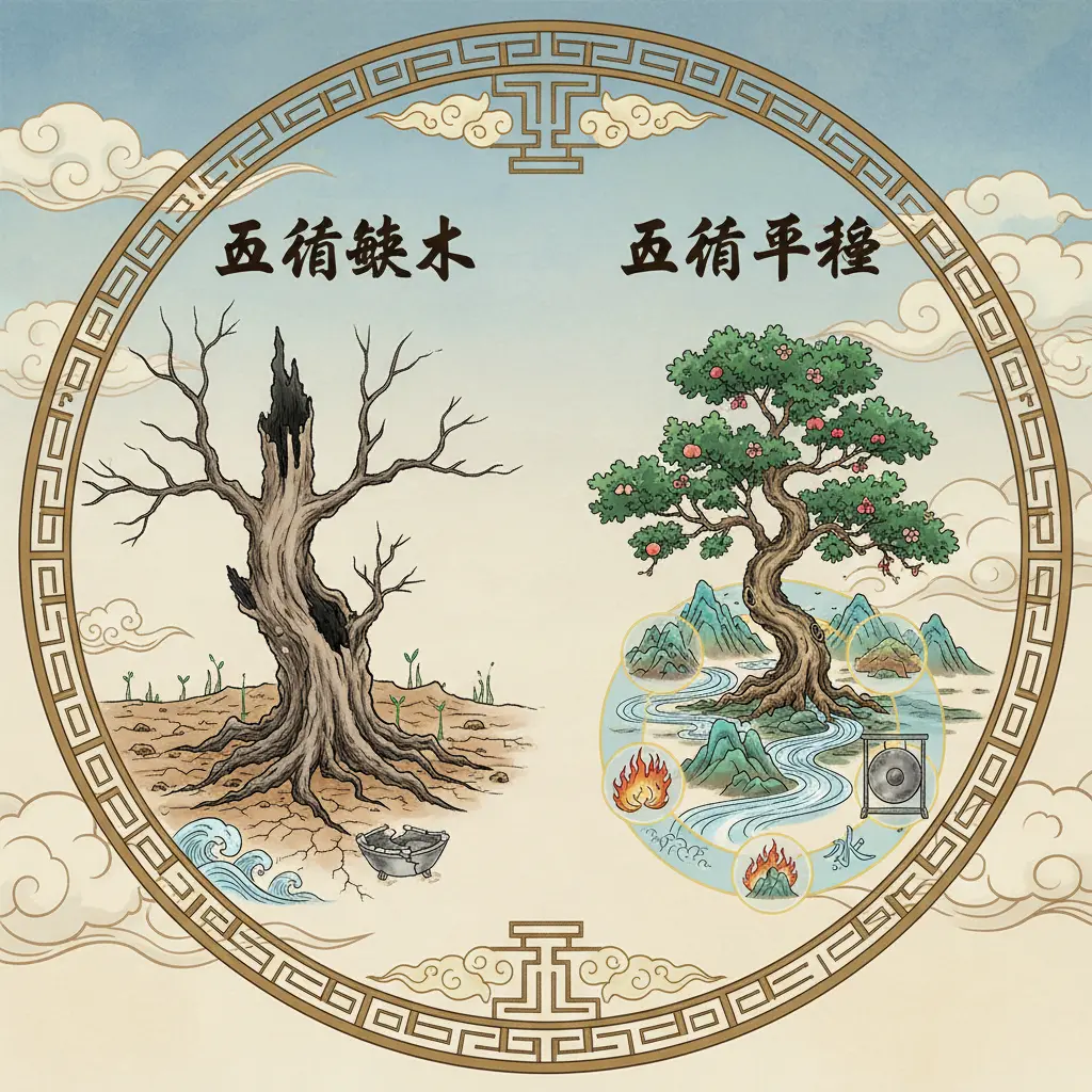 五行平衡 - 五行缺木