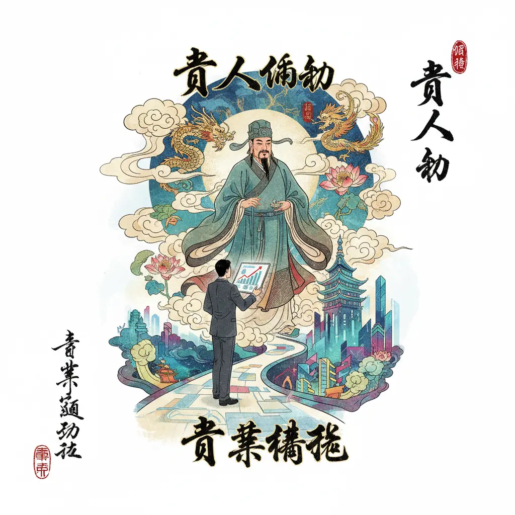 事業運勢 - 貴人