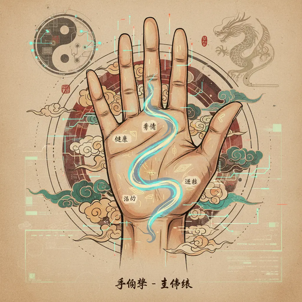 手相學 - 生命線