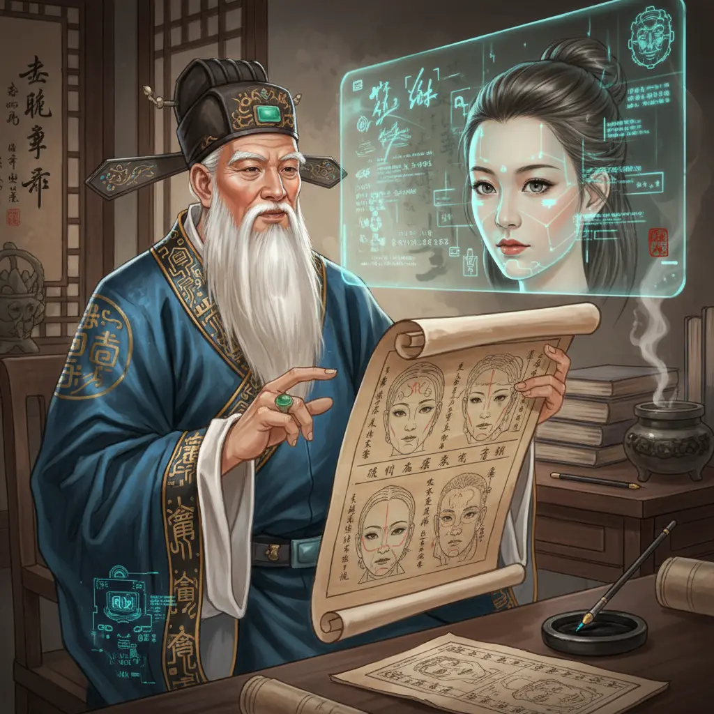 面相學 - 算命師