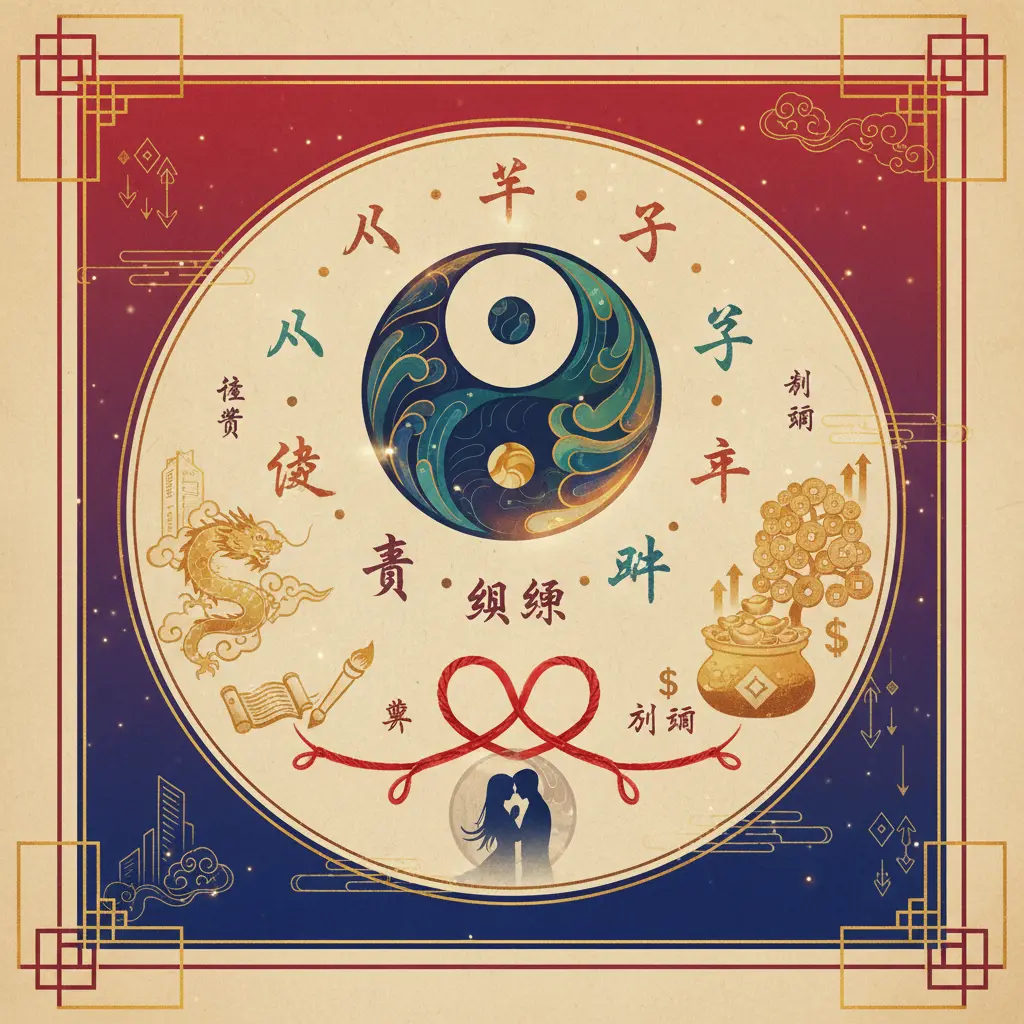 姻緣事業財運 - 八字