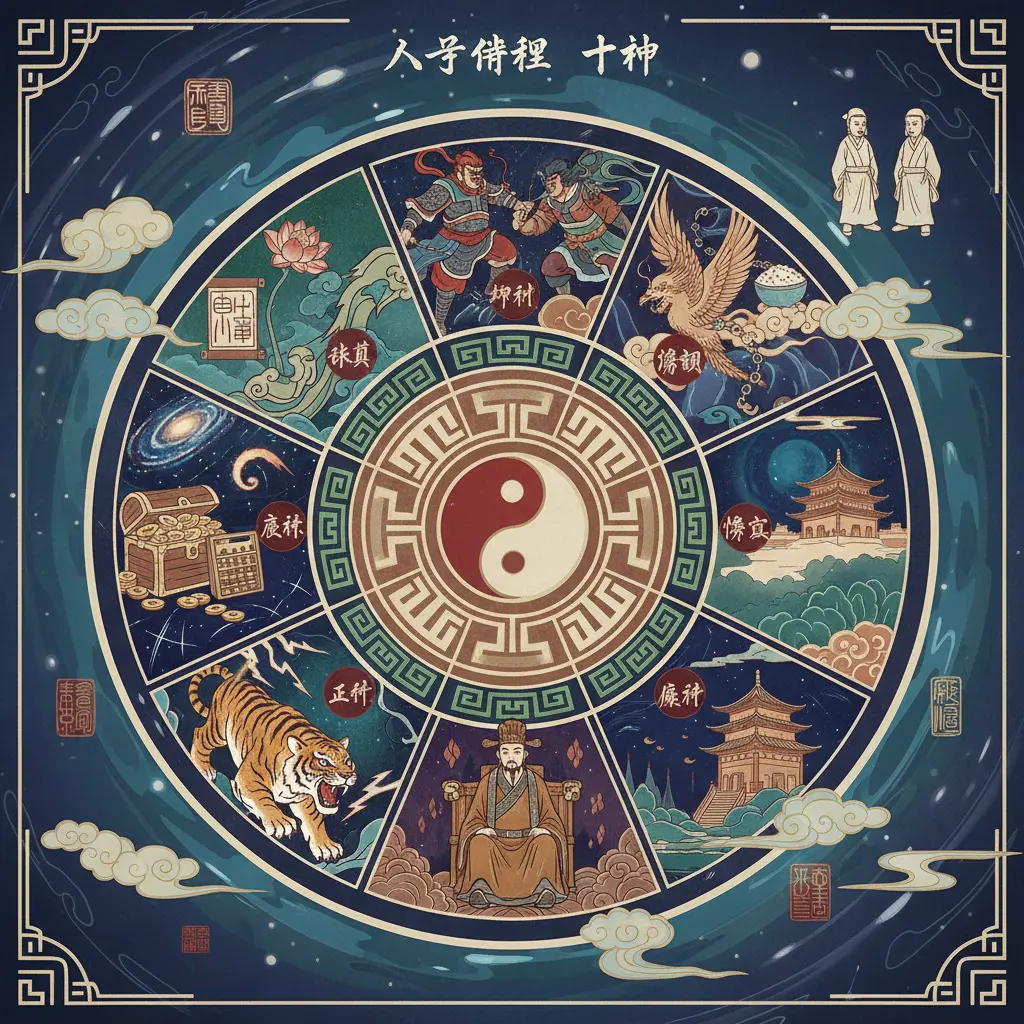 八字命理 - 十神