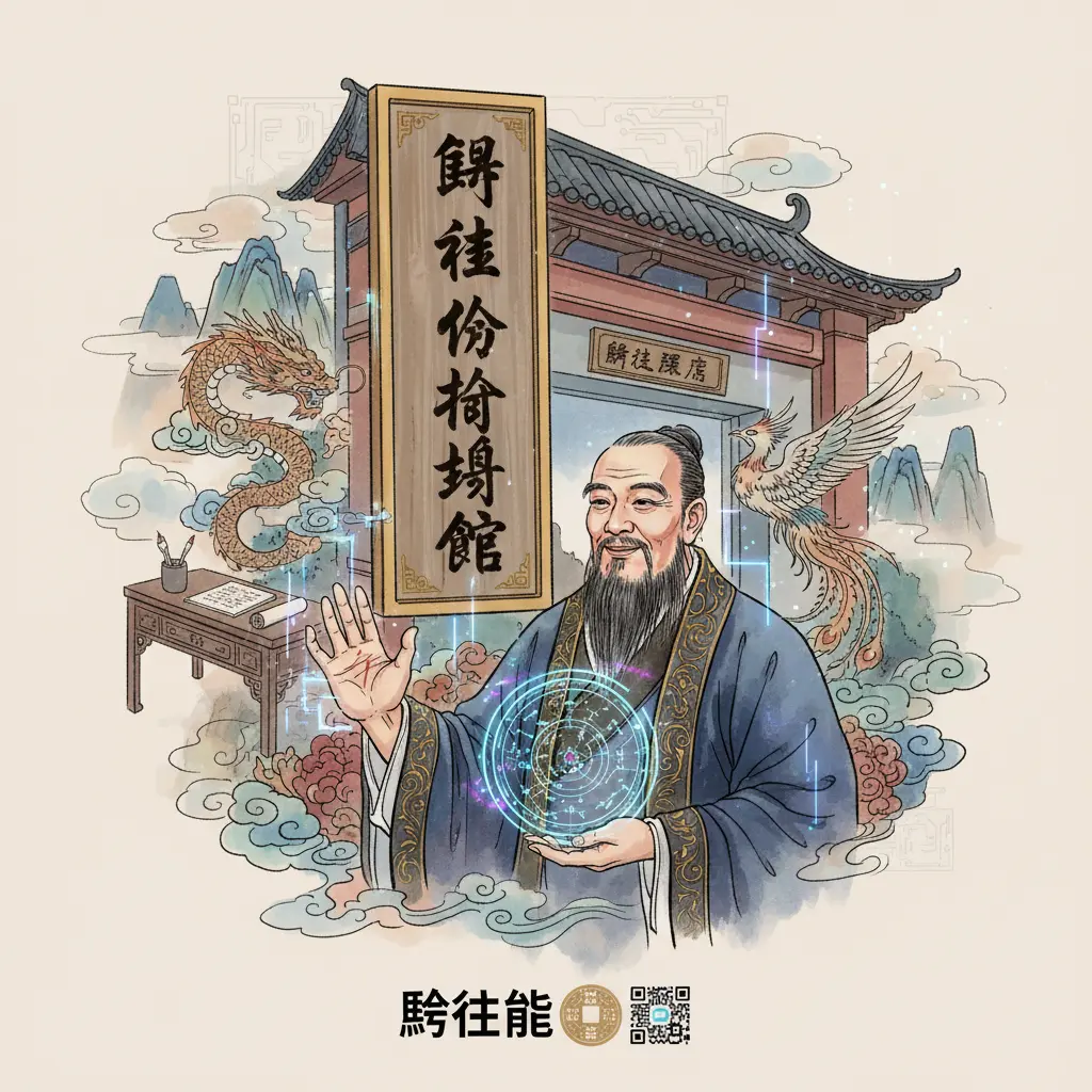 鄺偉雄 - 鄺偉雄掌相堪興館