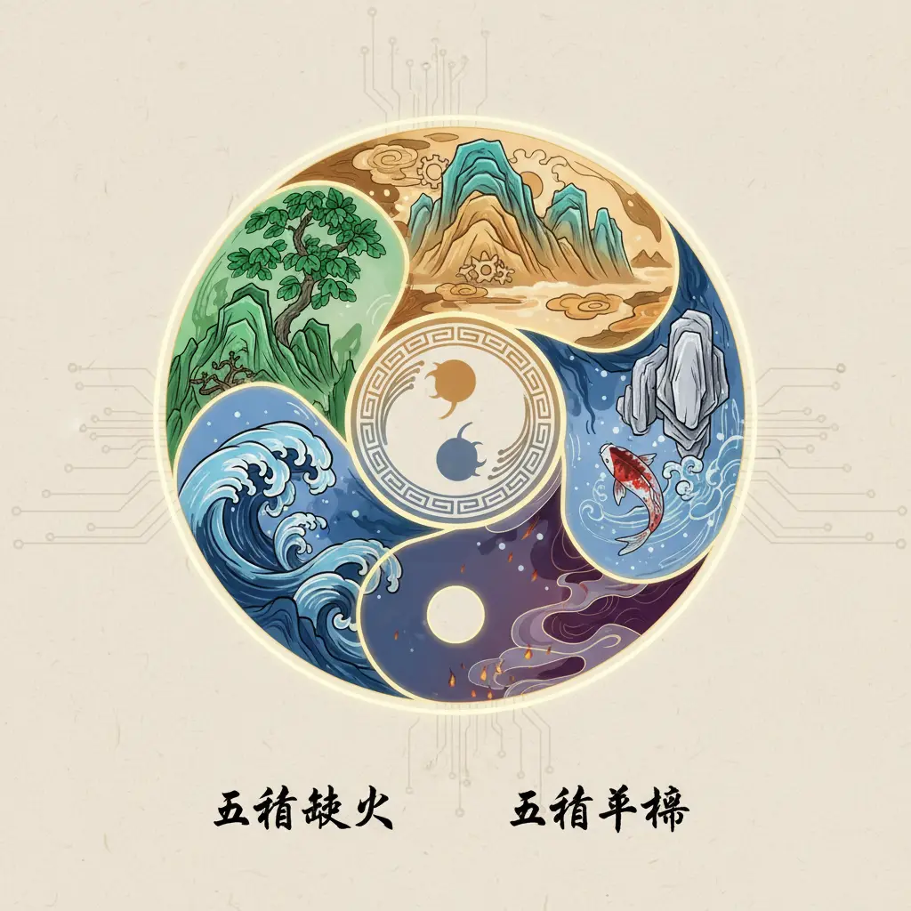 五行平衡 - 五行缺火