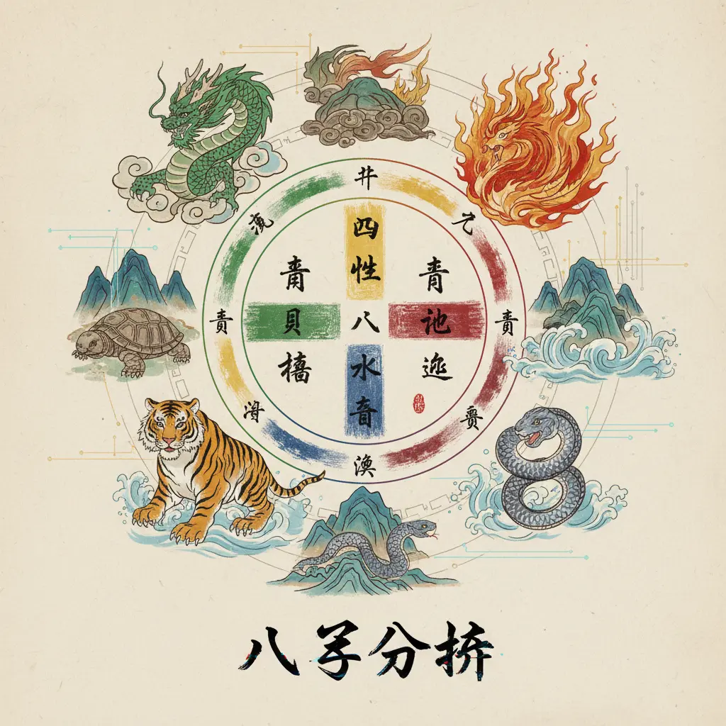 八字分析 - 四柱八字