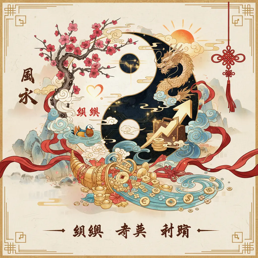 姻緣事業財運 - 風水