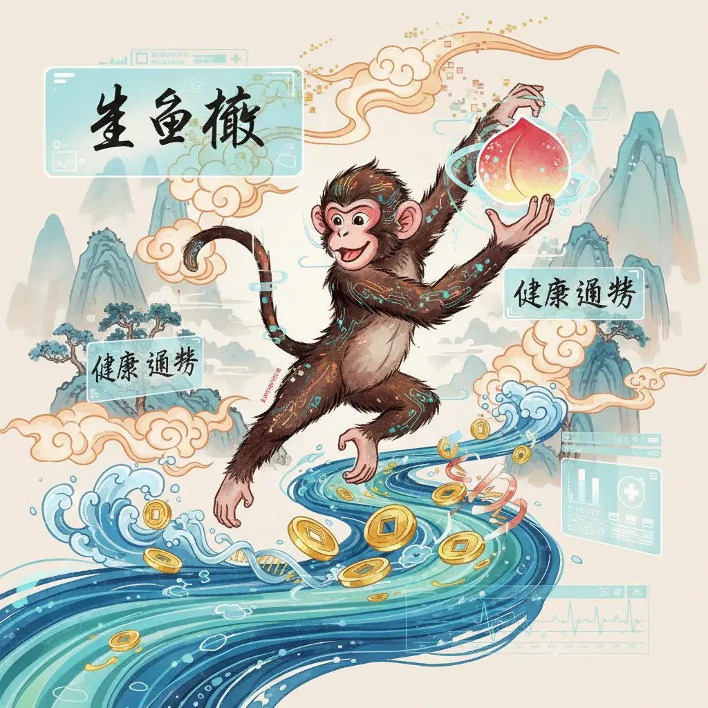 健康運勢 - 生肖猴