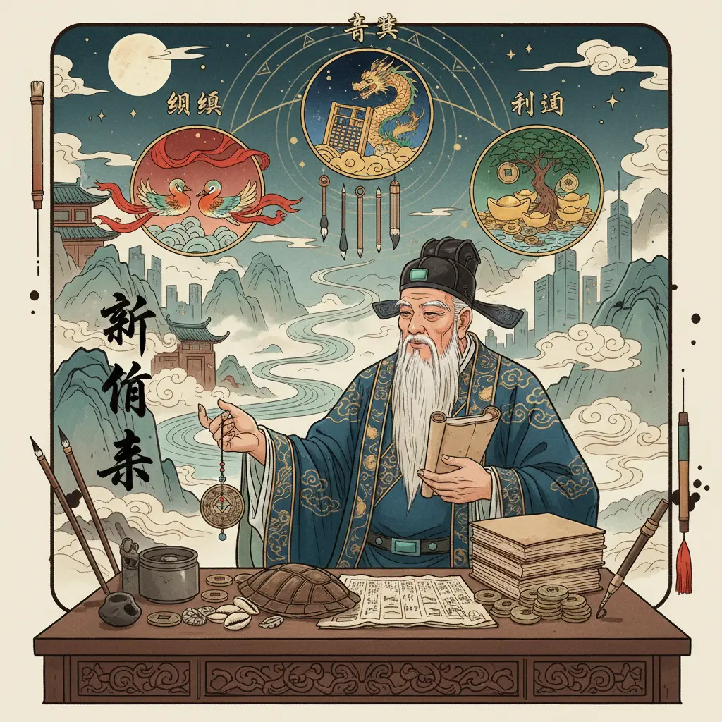 姻緣事業財運 - 算命師