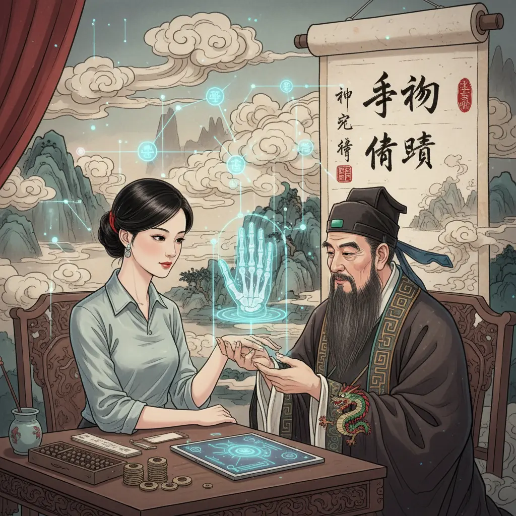 算命師傅 - 手相學