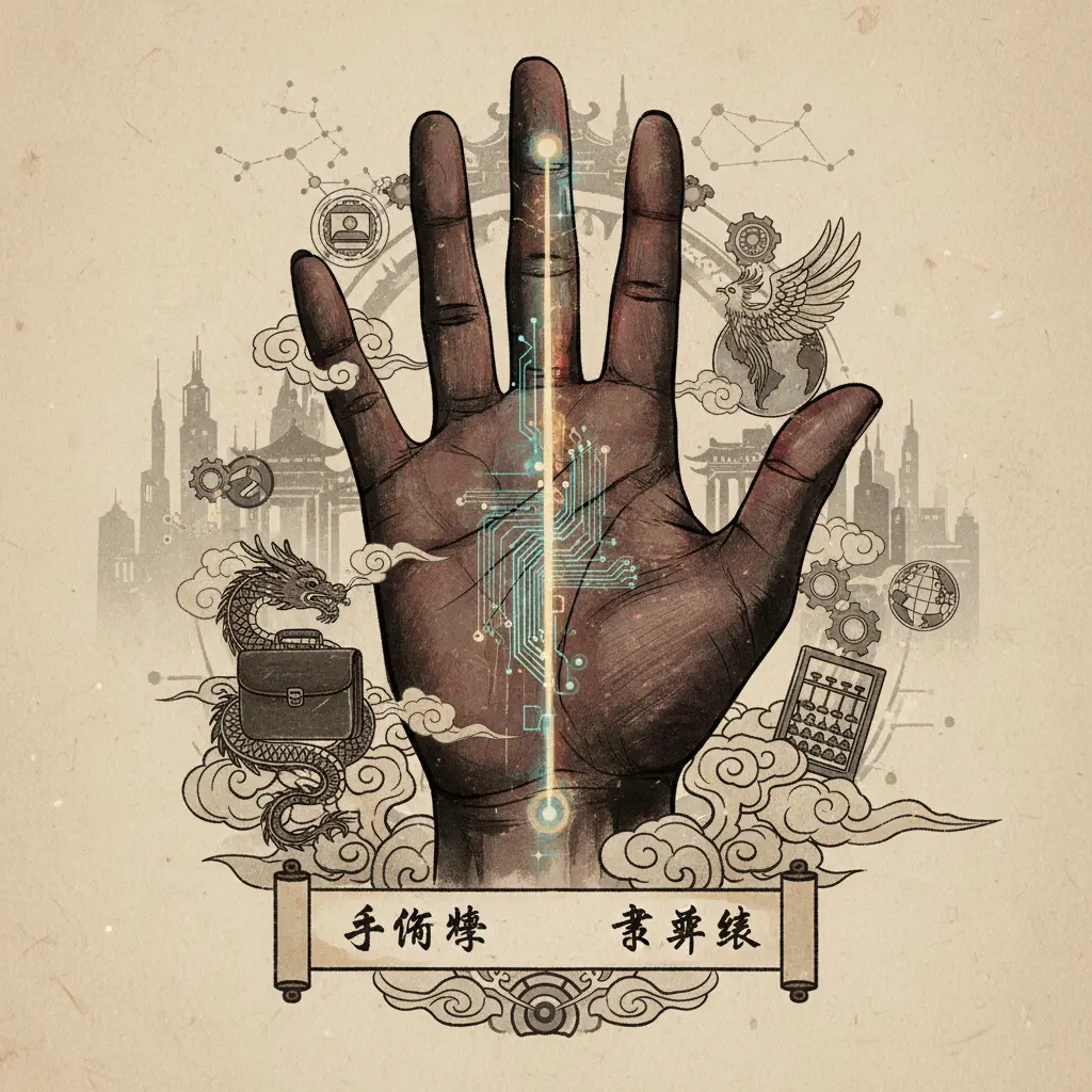 手相學 - 事業線