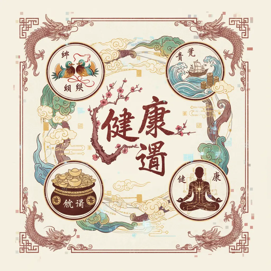 姻緣事業財運 - 健康運