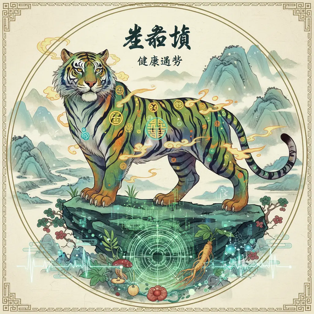健康運勢 - 生肖虎